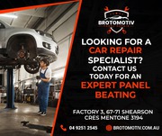 Expert Panel Beating Services in Cheltenham - Brotomotiv